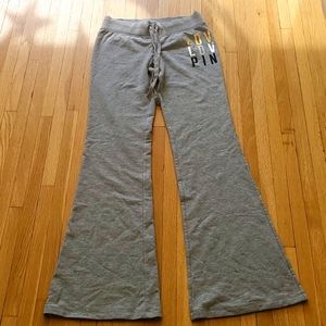 PINK wide leg lounge pants